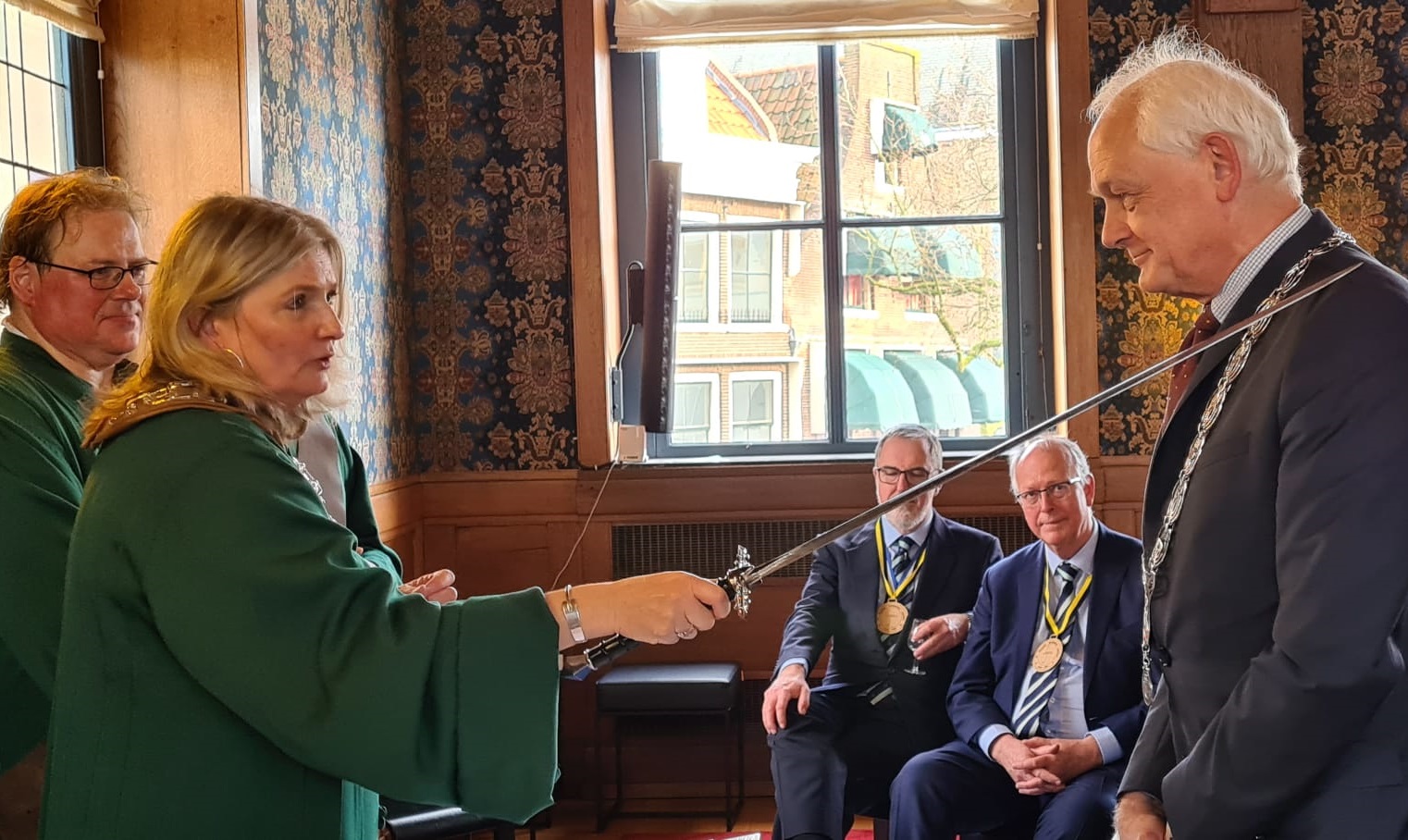 Burgemeester Cor Lamers tot commandeur benoemd