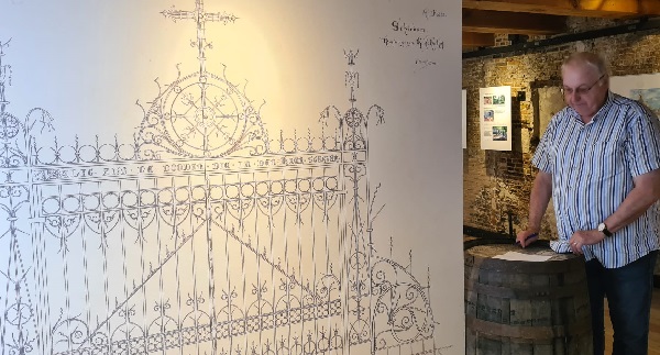 'Red het historische hek van begraafplaats Vlaardingerdijk'