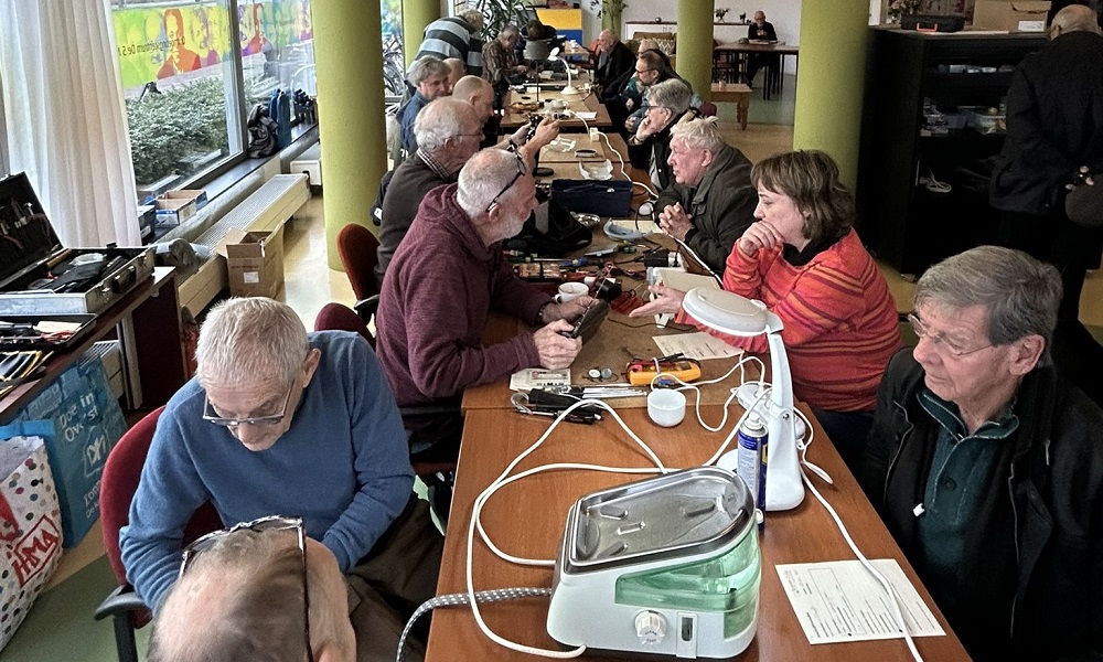 Zaterdag gratis reparaties in het Repair Café Schiedam
