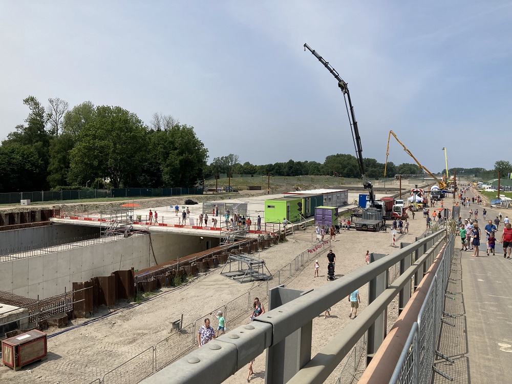 Dit nieuwe stuk snelweg is naar verwachting in 2025 klaar