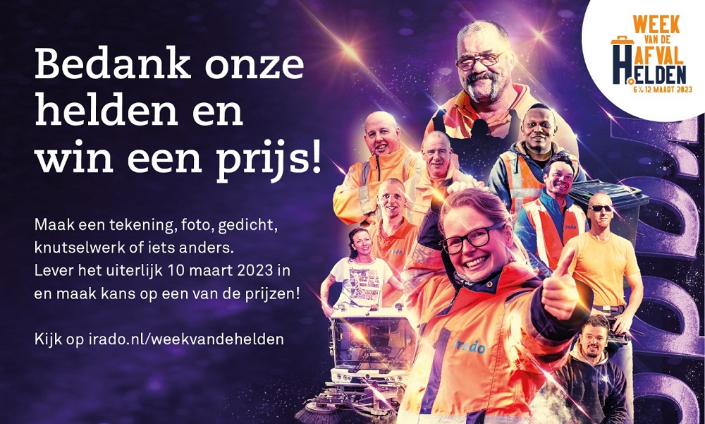 Knutsel mee voor onze Irado-helden en win één van de leuke prijzen!