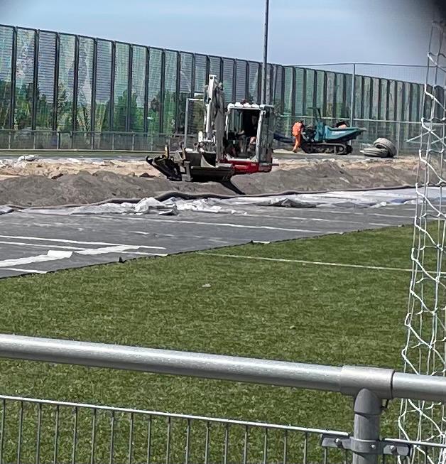 Sportpark Willem-Alexander is flink op de schop