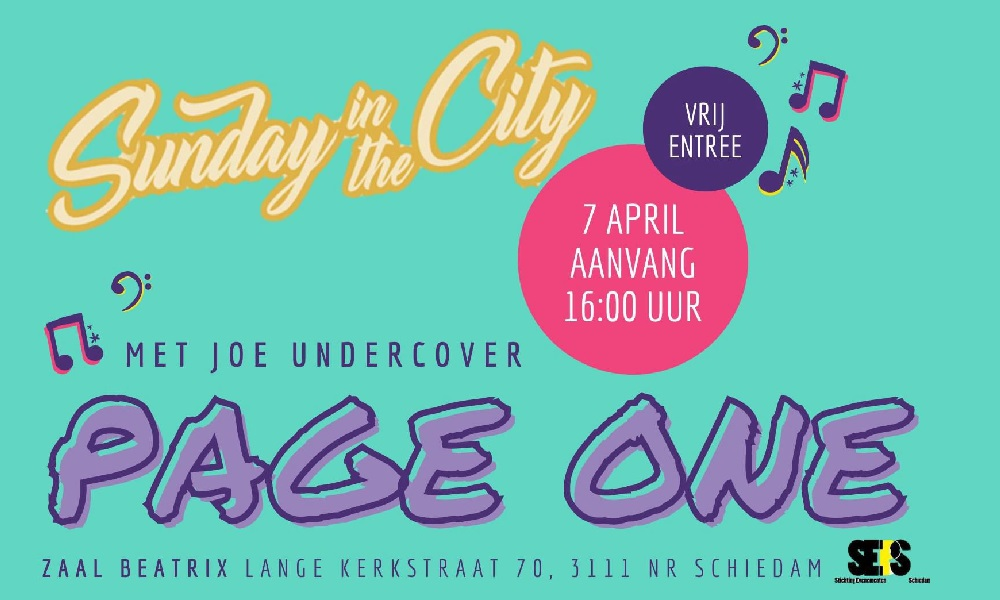 Livemuziek van Page One en Joe Undercover