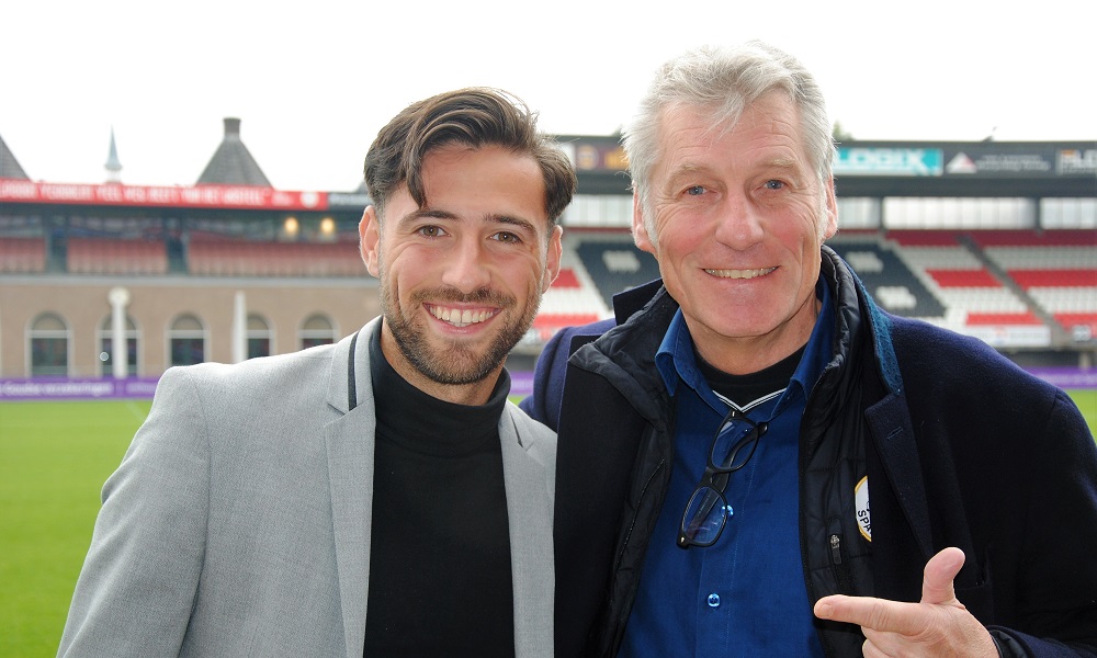 “Kijk, dat is de gezonde spirit tussen vader en zoon”