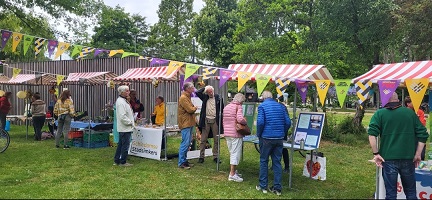 Groenliefhebbers genieten van de 'Dag van het Park' 