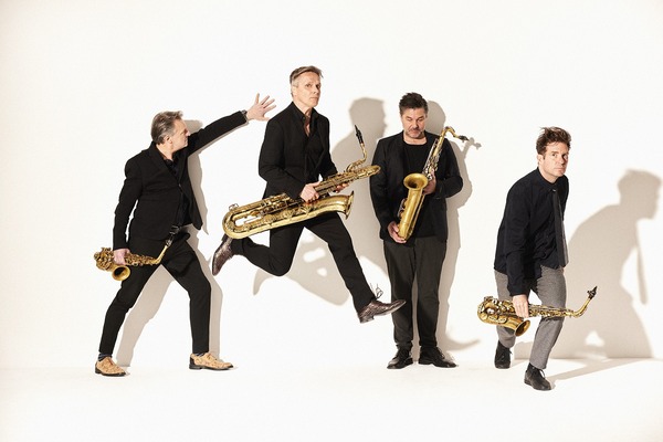 Artvark Saxophone Quartet gaat los in Schiedam