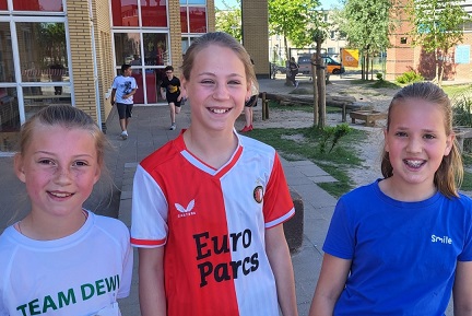 Sponsorloop leerlingen De Violier voor KIKA