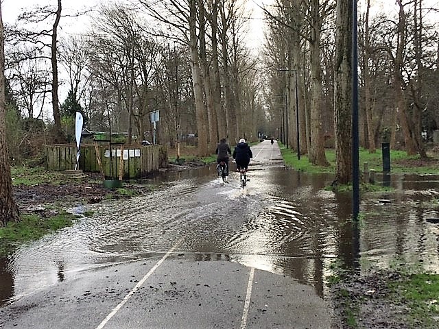 Even een plasje doen...