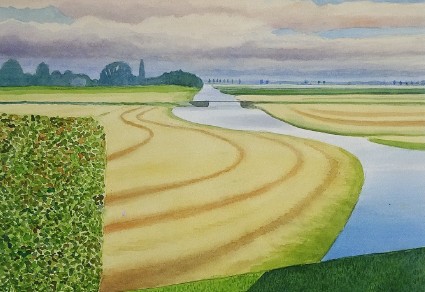 Aquarellen en tekeningen van Fred Hemmes