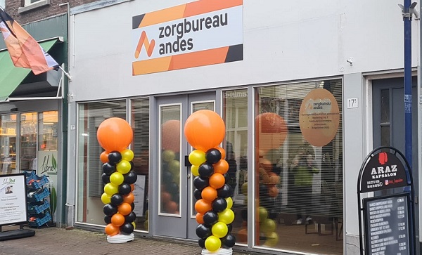Zorgbureau Andes op de Hoogstraat is open