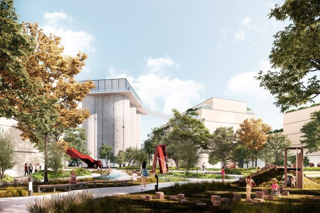 Zo kan het Glaspark op De Glasfabriek eruit gaan zien