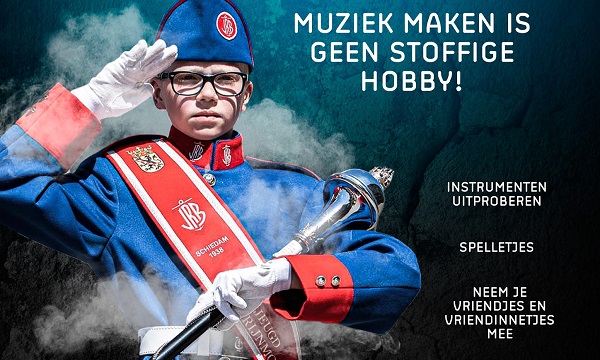 Music Experience Day op 3 juli door de Jeugd Rijnmondband