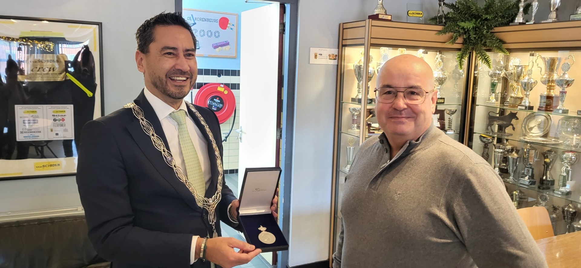 Tafeltennisvereniging Scyedam bestaat 75 jaar