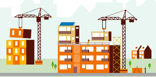 In Nieuwland en Oost 5.115 woningen versneld bouwen