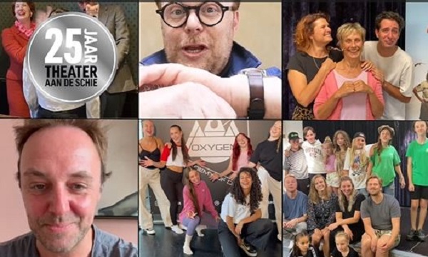 Precies vandaag bestaat Theater aan de Schie 25 jaar