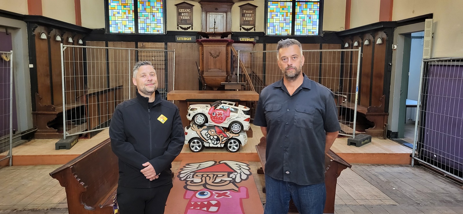 Ex lutherse kerk binnenkort tijdelijk kunstpakhuis