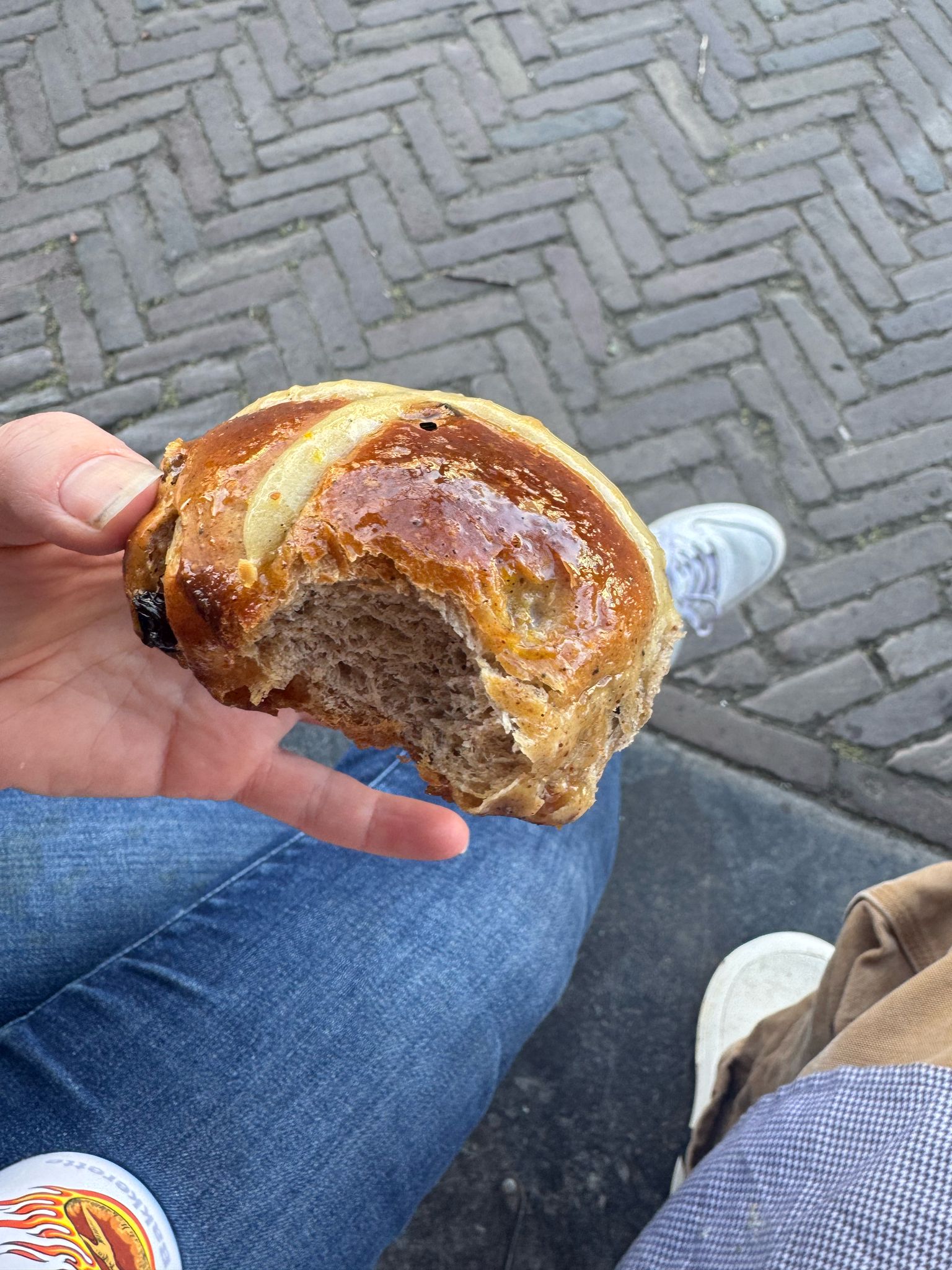 Engelse klassieker 'hot cross buns'