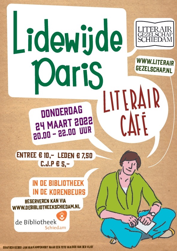 Lidewijde Paris te gast in Literair Café