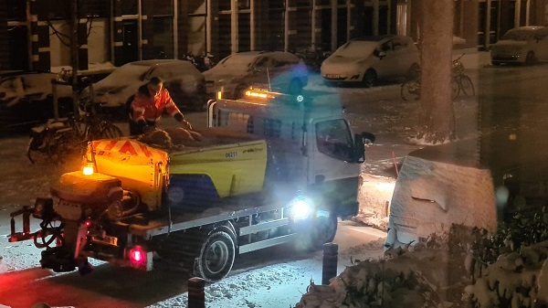 Even zorgen dat het 'strooigoed' goed ligt