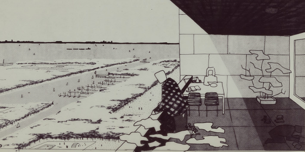 KunstWerkt: ogen op Pampus-plan, stadsuitbreiding die nooit kwam