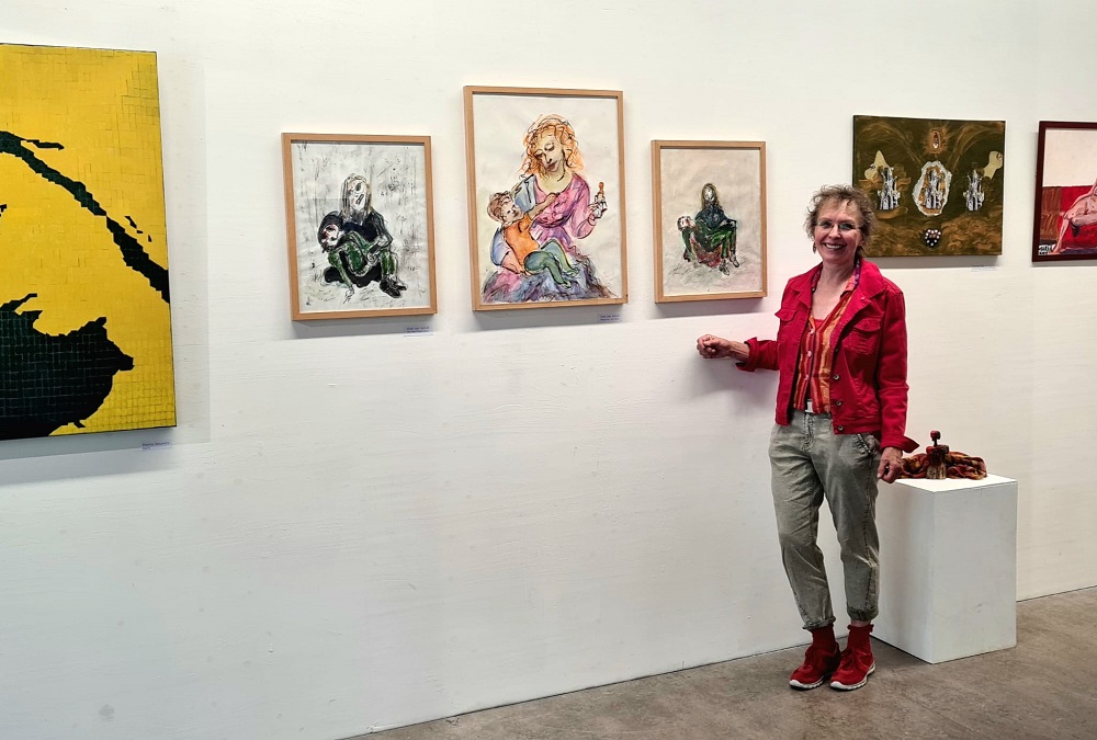 'Maria, moeder van een jong kind, moeder van een gestorven zoon'