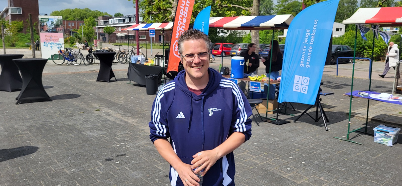 Wibautplein blijkt ideale locatie voor Beweegfestijn on Tour