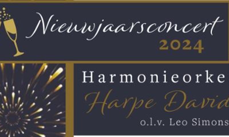 Nieuwjaarsconcert Harpe Davids 2024