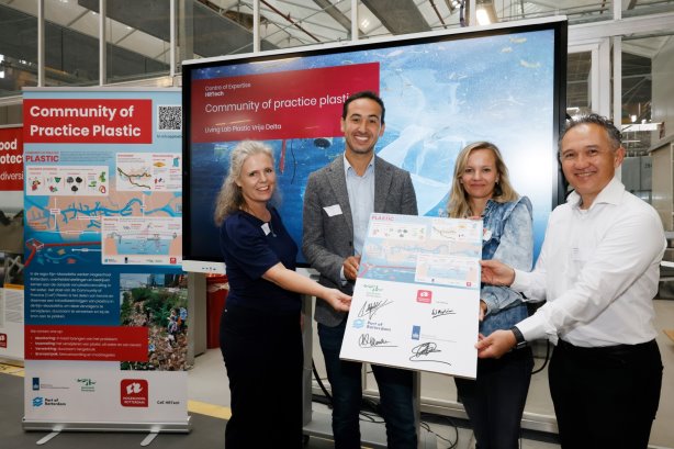 Samenwerken aan plasticvrije Rijn-Maasdelta