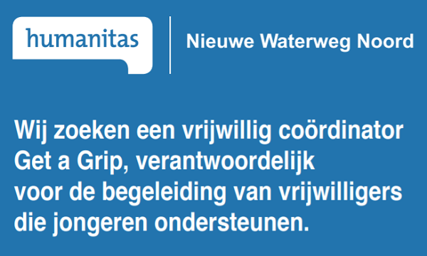 Vrijwillig coördinator Get a Grip