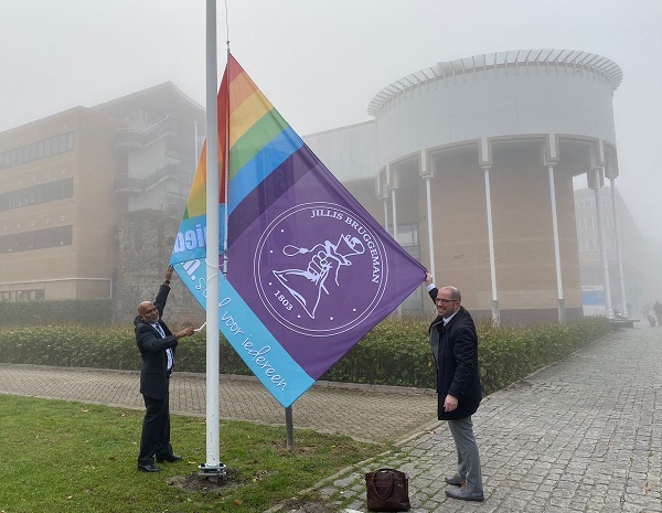 Eerste regionale Regenboogtour eindigt in Schiedam
