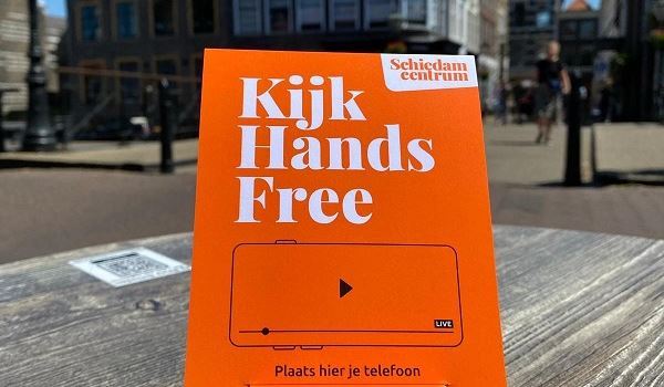 RTL maakt item over Oranje-kijker van Schiedam Centrum