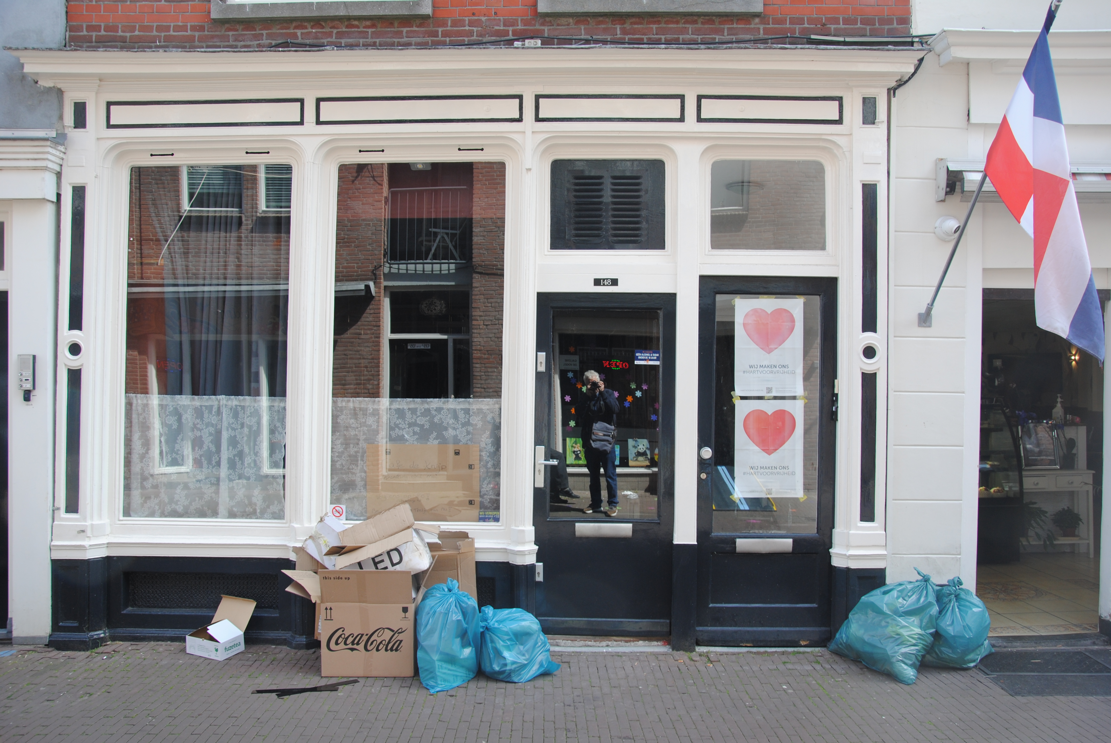 Op de Hoogstraat komt Café de knijp