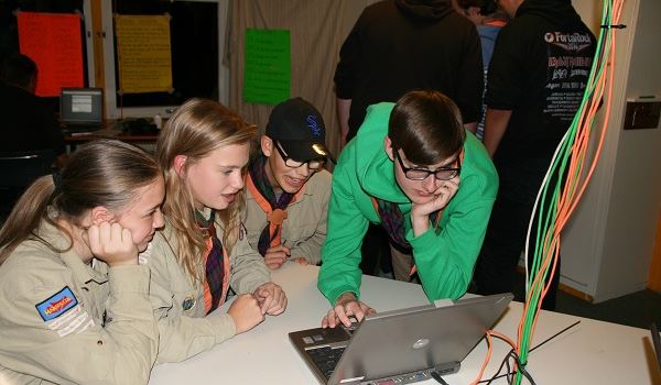 JOTA-JOTI weekend bij Scoutinggroep Taizé 