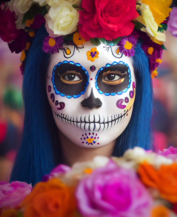 Vier het leven op Dia de los Muertos