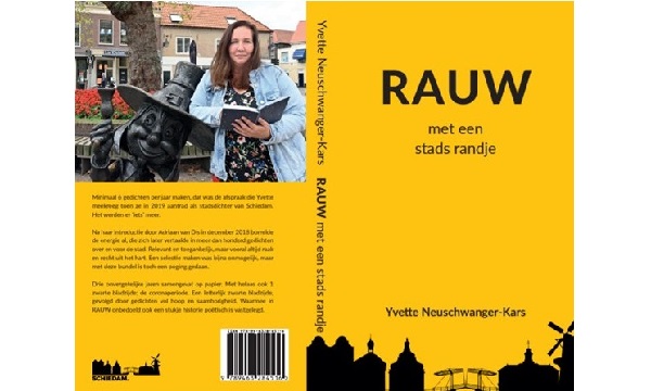 Stadsdichter Schiedam presenteert boek: RAUW met een stads randje