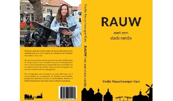 Stadsdichter Schiedam presenteert boek: RAUW met een stads randje