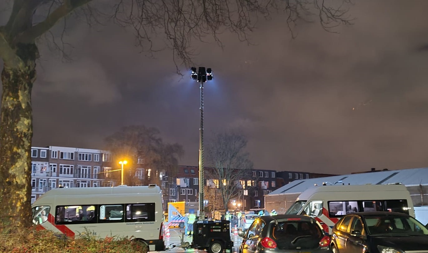 Grootschalige controle-actie gehouden aan Buitenhavenweg