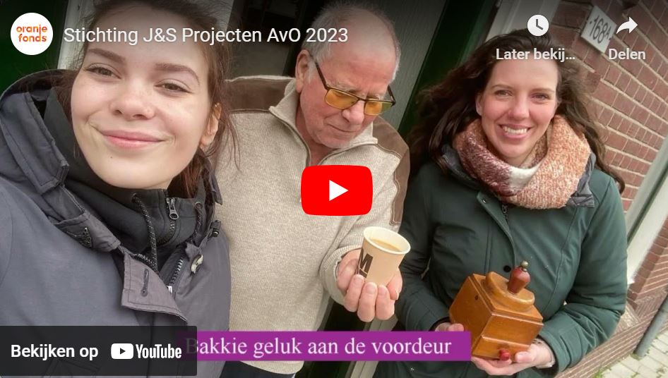 Stichting J&S is in de race om 'Appeltje van Oranje' te winnen