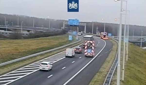 Rechterrijstrook dicht op A4 richting zuiden bij knooppunt Benelux