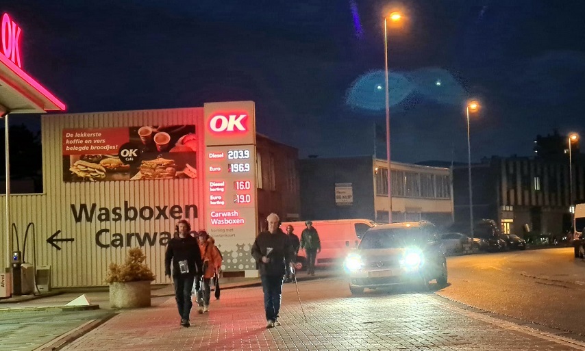 Première It Went Dark in heftig Schiedam