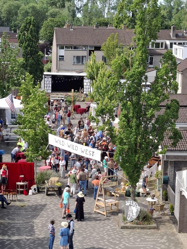 Wijkfeest Kethel-Oost “Wild, Wild, West op de Oever” groot succes