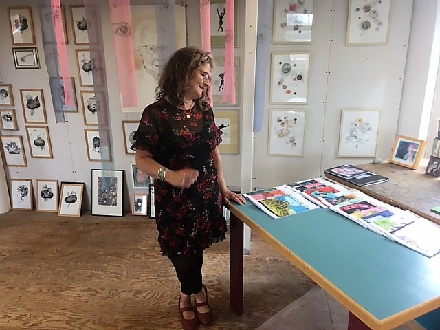 Annemarie van Ulden exposeert in de Dorpskerk