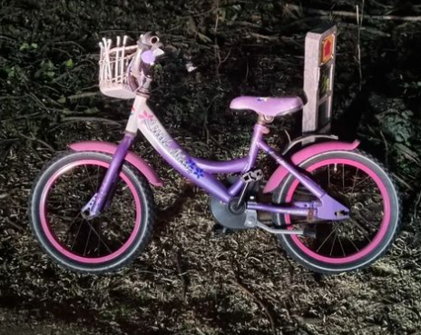 Dit vergeten fietsje is op te halen bij Toezicht & Handhaving