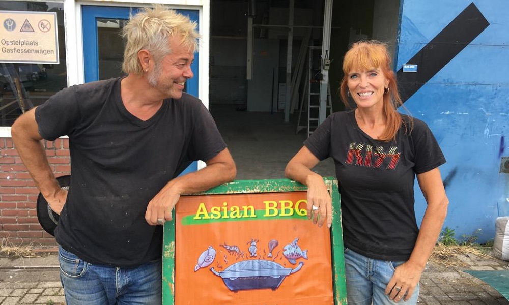 JW sprak Miranda & Mischa van Thais barbecuerestaurant 