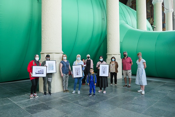 Nieuwe Schiedammers krijgen Schiedamse kunst