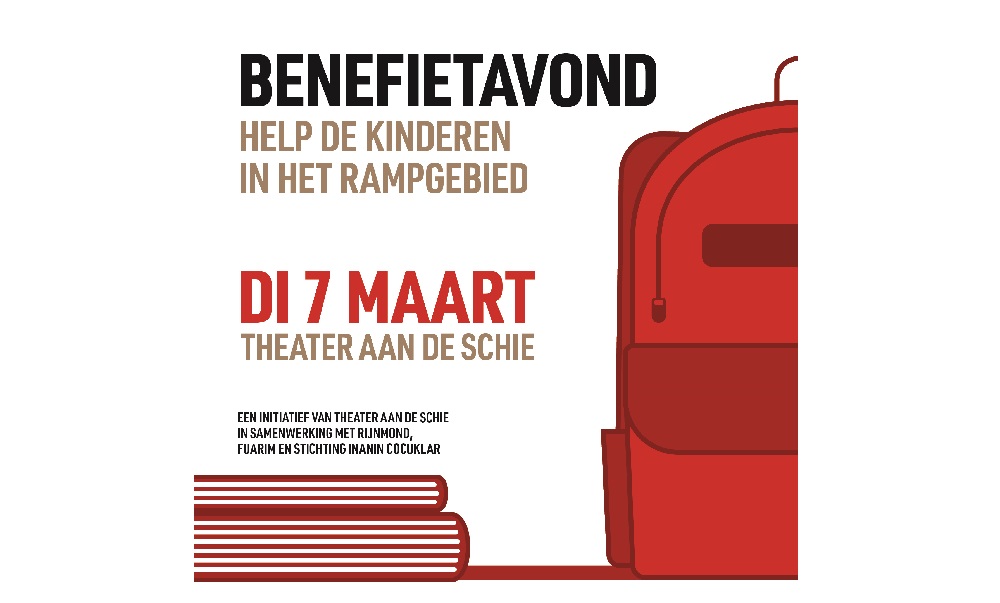 Help de kinderen in het rampgebied