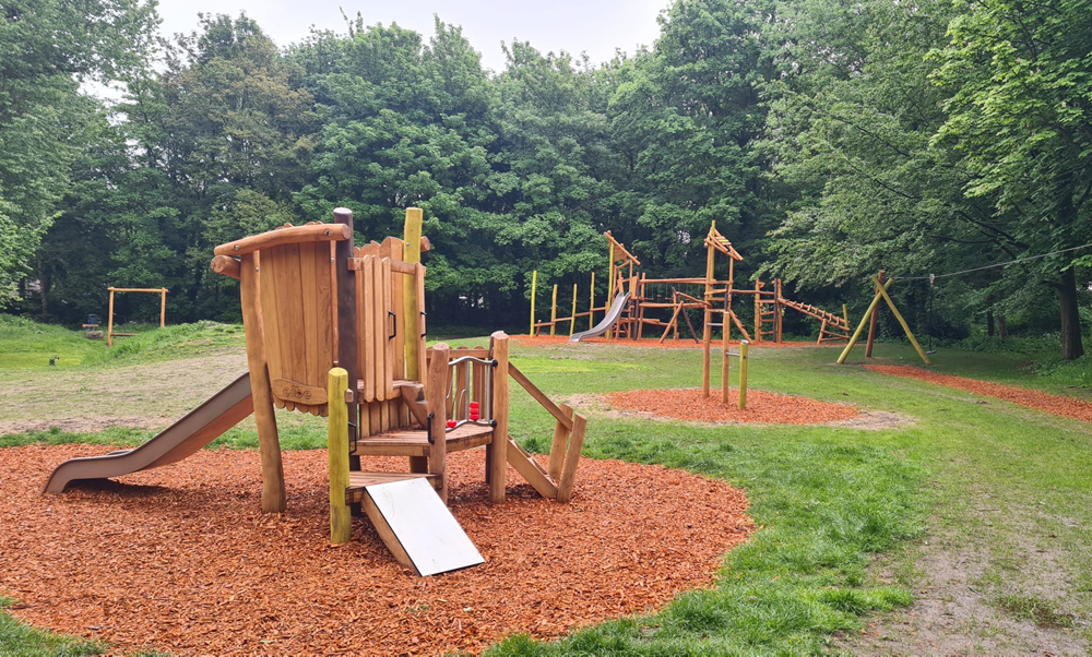 Vernieuwde speeltuin in Volkspark wordt officieel geopend
