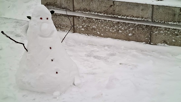 Door het winterweer kun je vandaag de krant op je buik schrijven