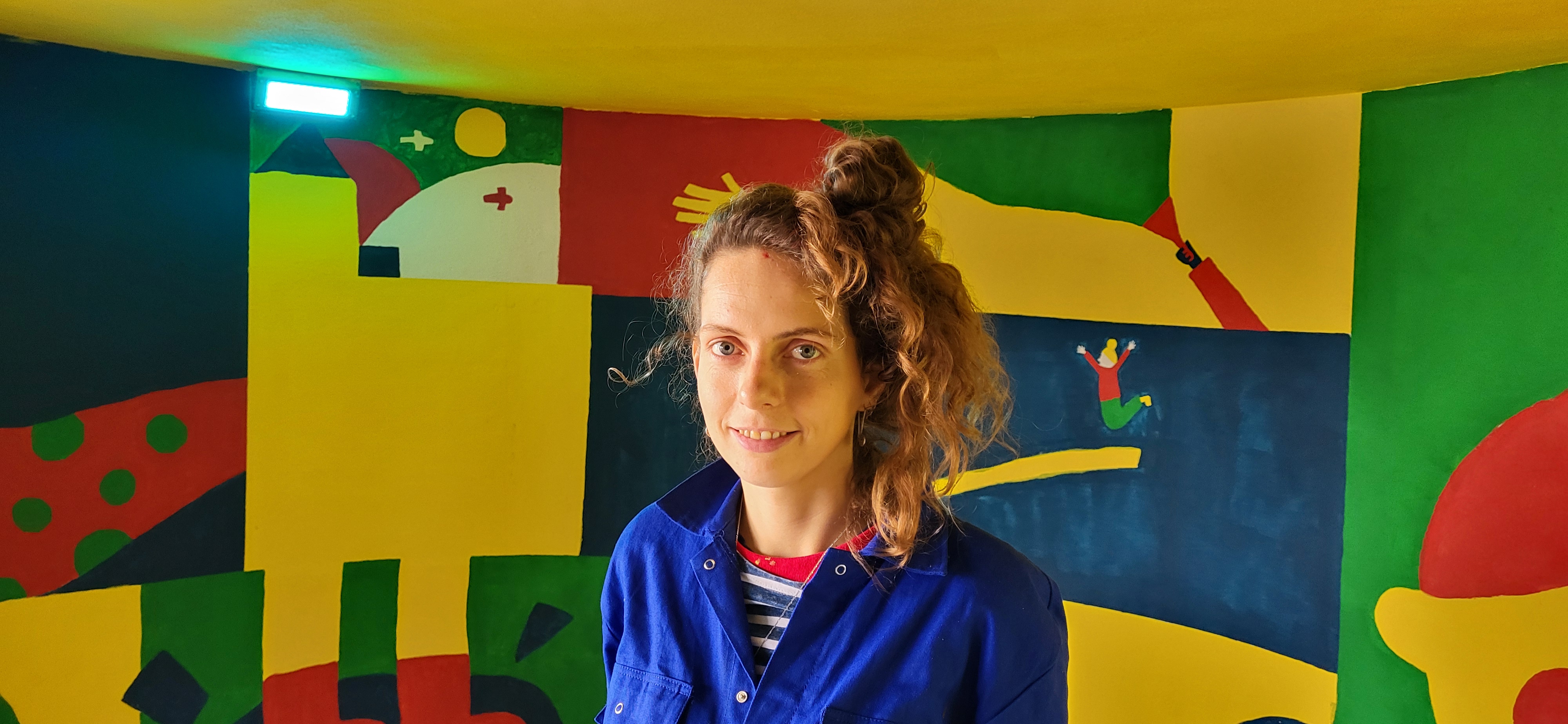 Teuntje Fleur exposeert in het Schreiershuisje