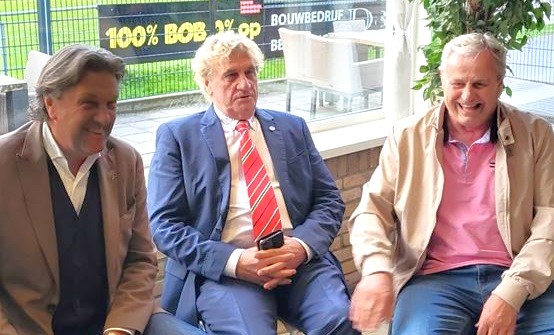 Jean-Marie Pfaff, Bennie Wijnstekers en Peter Houtman 